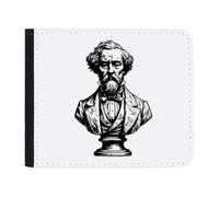 Azeeda 'Charles Dickens Bust' Wallet (WL00027632)