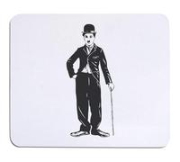 Azeeda 'Charlie Chaplin With Cane' Mouse Mat/Desk Pad (MO00046824)