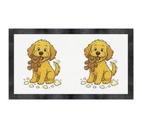 Azeeda 'Cheeky Cockapoo Dog' Pet Feeding Mat (PM00033142)