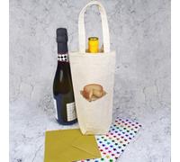 Azeeda 'Cheese Wheel' Cotton Wine Bottle Gift/Travel Bag (BL00051113)
