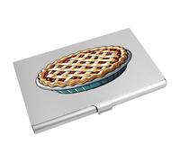 Azeeda 'Cherry Pie' Metal Business Card Holder (CH00055583) | Slim Aluminium Credit / ID Card Wallet for Work and Travel