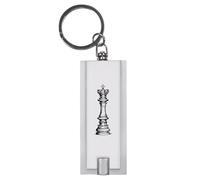 Azeeda 'chess piece' LED Torch Keyring - Compact Pocket Flashlight with Keychain - Handy Mini Light for Bags and Keys (KT00033265)