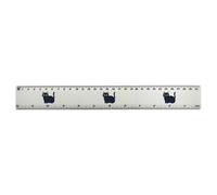 Azeeda 'Chibi Bombay Cat' 30cm (12 Inch) White Plastic Ruler (RL00108390)