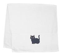 Azeeda 'Chibi Bombay Cat' Hand/Guest Towel (TL00088819)