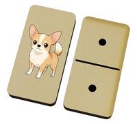 Azeeda 'Chibi Style Chihuahua' Domino Set & Box (DM00055042)