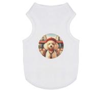 Azeeda 'Chic French Poodle' Pet Dog/Cat T-Shirt, XS (PT00162608)