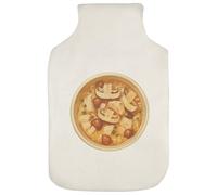 Azeeda 'Chicken & Mushroom Soup with Rice' Hot Water Bottle Cover (HW00049960)
