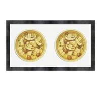 Azeeda 'Chicken & Mushroom Soup with Rice' Pet Feeding Mat (PM00038337)