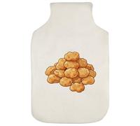 Azeeda 'Chicken Nuggets' Hot Water Bottle Cover (HW00049649)