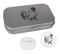 Azeeda 'Chicken Silkie' Golf Markers Gift Set (GO00077895)