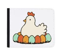 Azeeda 'Chicken with Easter Eggs' Wallet (WL00031514)