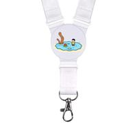 Azeeda 'Child Playing in a Tide Pool' Neck Strap/Lanyard (LY00044018)