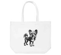 Azeeda 'Chinese Crested Dog' Tote Shopping Bag For Life (BG00091968)