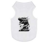 Azeeda 'Chinese Dragon Open Mouth' Pet Dog/Cat T-Shirt, L (PT00144811)
