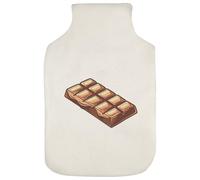 Azeeda 'Chocolate Bar' Hot Water Bottle Cover (HW00046163)