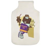 Azeeda 'Chocolate Bar' Hot Water Bottle Cover (HW00050441)