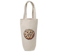 Azeeda 'Chocolate Chip Cookie' Cotton Wine Bottle Gift/Travel Bag (BL00049678)