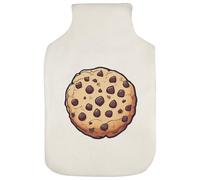 Azeeda 'Chocolate Chip Cookie' Hot Water Bottle Cover (HW00049611)