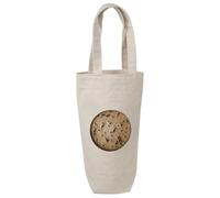 Azeeda 'Chocolate Chip Digestive' Cotton Wine Bottle Gift/Travel Bag (BL00050347)