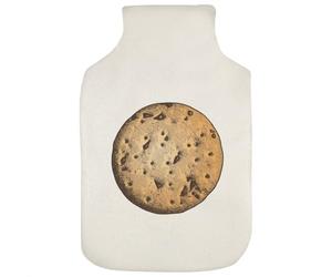 Azeeda 'Chocolate Chip Digestive' Hot Water Bottle Cover (HW00050280)