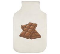 Azeeda 'Chocolate Slabs' Hot Water Bottle Cover (HW00053074)