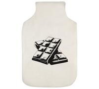 Azeeda 'Chocolate Slabs' Hot Water Bottle Cover (HW00053075)