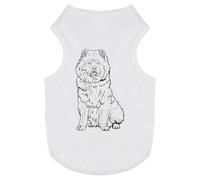Azeeda 'Chow Chow Dog' Pet Dog/Cat T-Shirt, S (PT00166485)