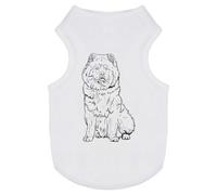 Azeeda 'Chow Chow Dog' Pet Dog/Cat T-Shirt, XS (PT00166484)