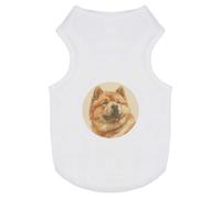 Azeeda 'Chow Chow Portrait' Pet Dog/Cat T-Shirt, L (PT00150387)