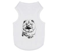 Azeeda 'Chow Chow Portrait' Pet Dog/Cat T-Shirt, L (PT00171979)