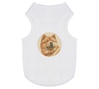 Azeeda 'Chow Chow Portrait' Pet Dog/Cat T-Shirt, M (PT00150386)
