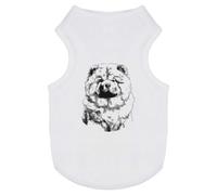 Azeeda 'Chow Chow Portrait' Pet Dog/Cat T-Shirt, M (PT00171978)