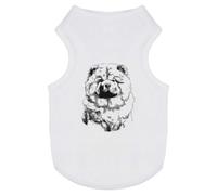 Azeeda 'Chow Chow Portrait' Pet Dog/Cat T-Shirt, S (PT00171977)