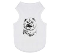 Azeeda 'Chow Chow Portrait' Pet Dog/Cat T-Shirt, XS (PT00171976)