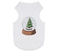 Azeeda 'Christmas Snow Globe' Pet Dog/Cat T-Shirt, S (PT00185893)