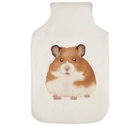 Azeeda 'Chubby Hamster' Hot Water Bottle Cover (HW00042214)