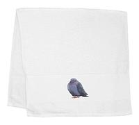 Azeeda 'Chubby Pigeon' Hand Towel - White (TL00038000)