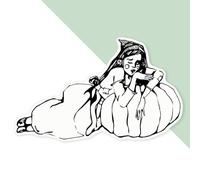 Azeeda 'Cinderella' Premium Vinyl Decal Sticker - Waterproof, Durable & Easy to Apply - Ideal for Cars, Windows, Bins and More - 720mm (XXL) (DW00152478)