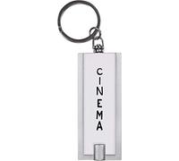 Azeeda 'Cinema Sign' LED Torch Keyring - Compact Pocket Flashlight with Keychain - Handy Mini Light for Bags and Keys (KT00007503)