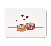 Azeeda 'Cinnamon Rolls' Rectangular Fridge Magnet - Decorative Refrigerator & Whiteboard Magnet for Home, Kitchen or Office - 70mm x 49mm (FM00049100)