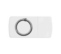 Azeeda 'Circle Snake' Pill Box with Tablet Splitter (PI00041203)