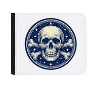 Azeeda 'Circular Skull and Crossbones' Wallet (WL00030750)