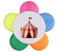 Azeeda 'Circus Tent' Flower Shape Highlighter Pen (HL00046794)