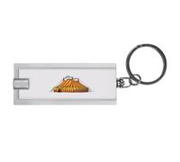 Azeeda 'Circus Tent' LED Keyring Torch (KT00031833) | Compact Pocket Flashlight for Bags, Keys, Cars and Emergencies