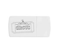 Azeeda 'Circus Ticket Stub' Pill Box with Tablet Splitter (PI00043062)