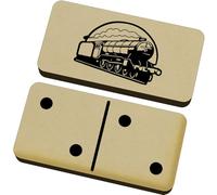 Azeeda 'Classic Steam Train' Domino Set & Box (DM00051442)