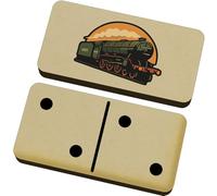 Azeeda 'Classic Steam Train' Domino Set & Box (DM00051444)