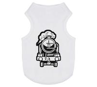 Azeeda 'Classic Steam Train' Pet Dog/Cat T-Shirt, L (PT00163951)