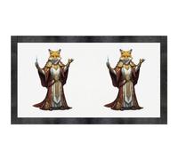 Azeeda 'Cleric Fox' Pet Feeding Mat (PM00040063)