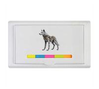 Azeeda 'Clockwork Wolf' Sticky Note Ruler Pad (ST00046356)